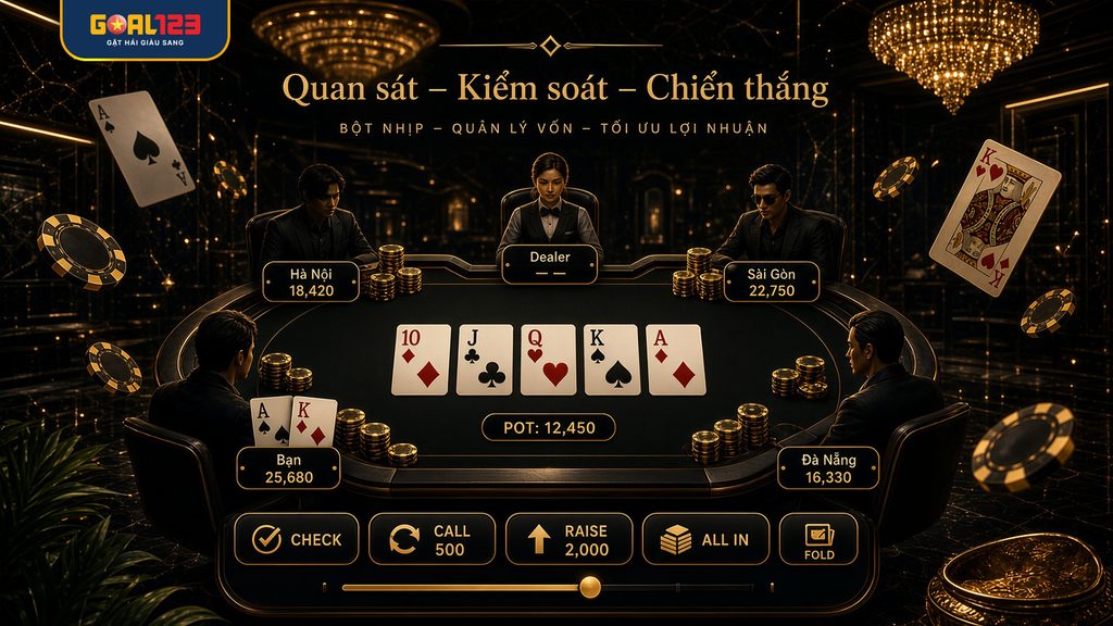  Trải nghiệm người chơi tại Casino Goal123 với giao diện rõ, tốc độ ổn định và phù hợp người mới.