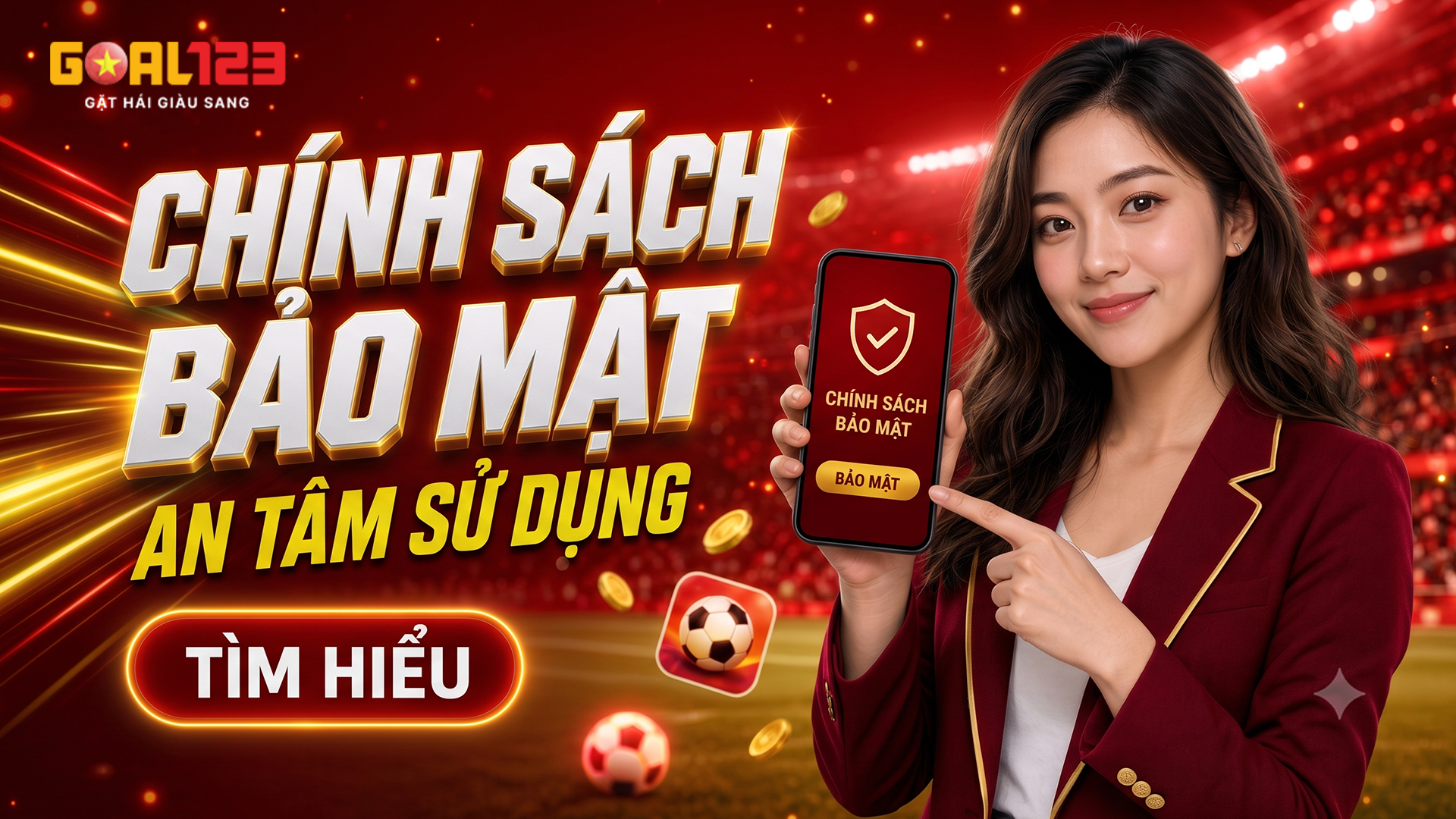 Chính Sách Bảo Mật GOAL123 Chi Tiết Và An Toàn Dữ Liệu